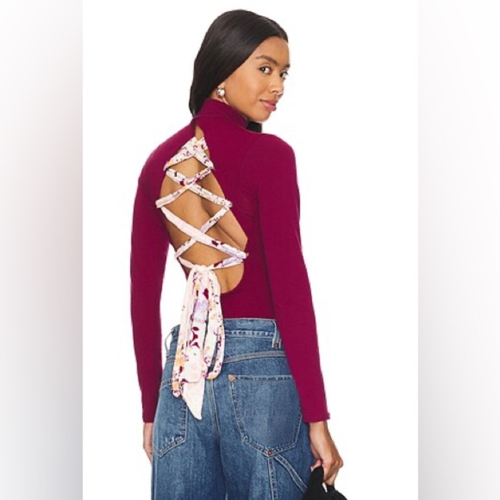 Free People Straps In The Back Bodysuit - Size XS NWT